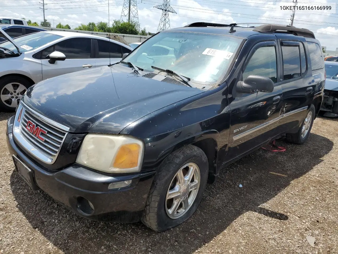 2006 GMC Envoy Xl VIN: 1GKET16S166166999 Lot: 61928215