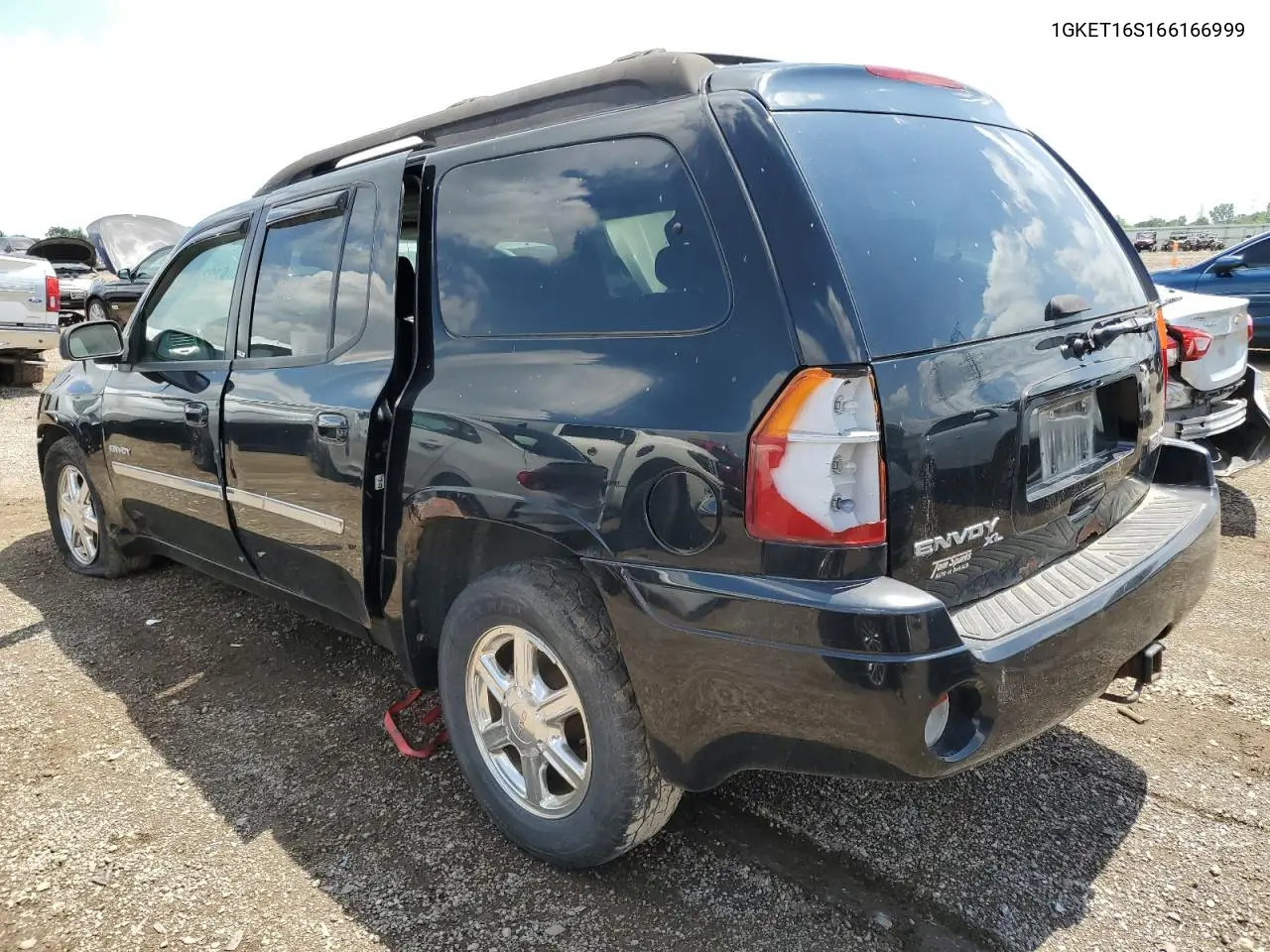 2006 GMC Envoy Xl VIN: 1GKET16S166166999 Lot: 61928215