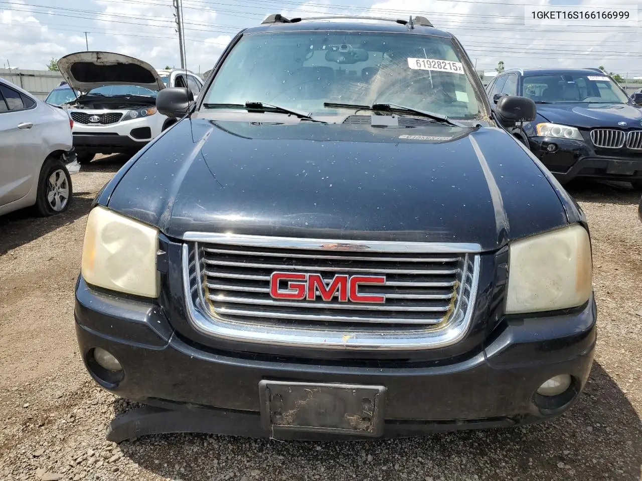 2006 GMC Envoy Xl VIN: 1GKET16S166166999 Lot: 61928215
