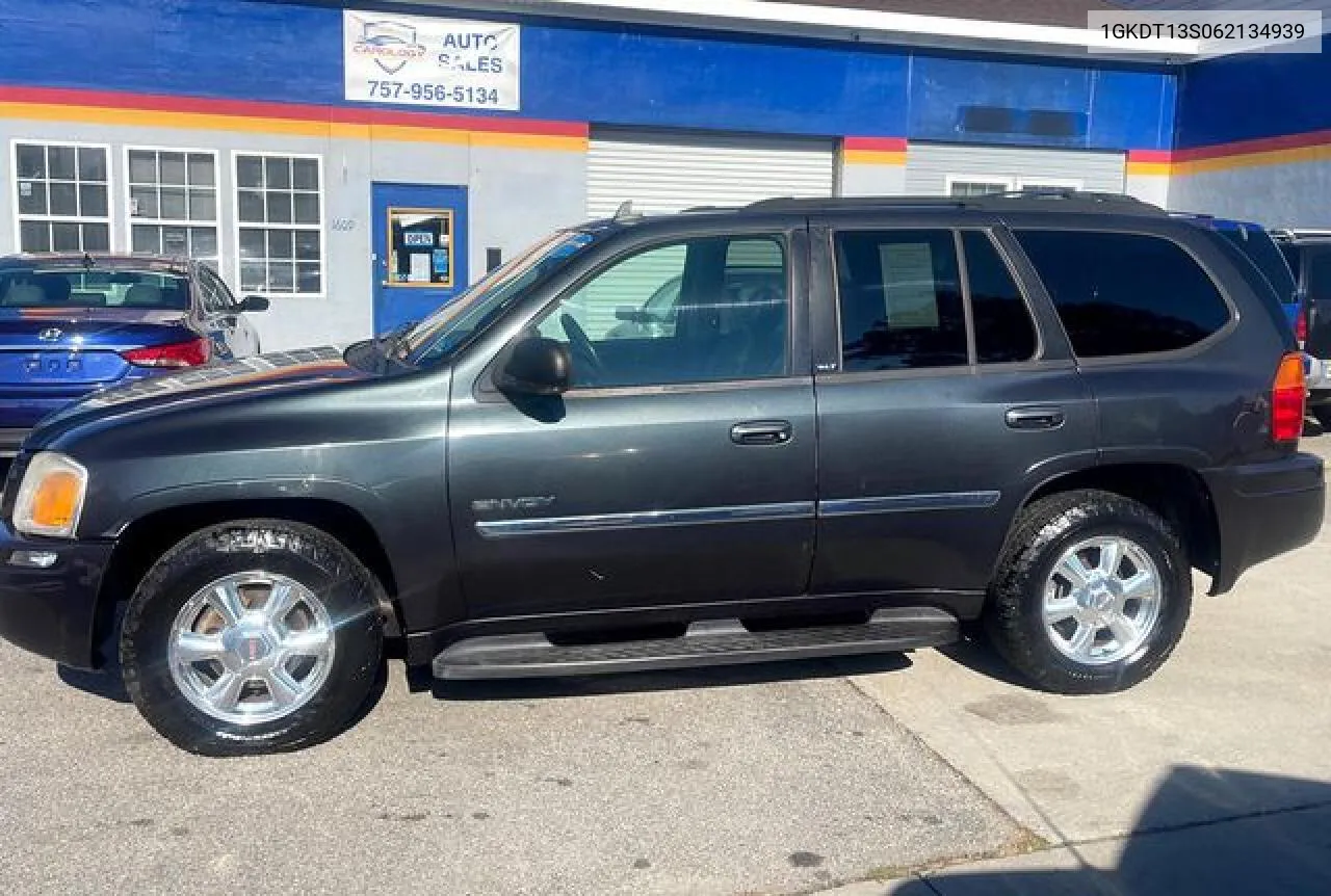 2006 GMC Envoy VIN: 1GKDT13S062134939 Lot: 63963332