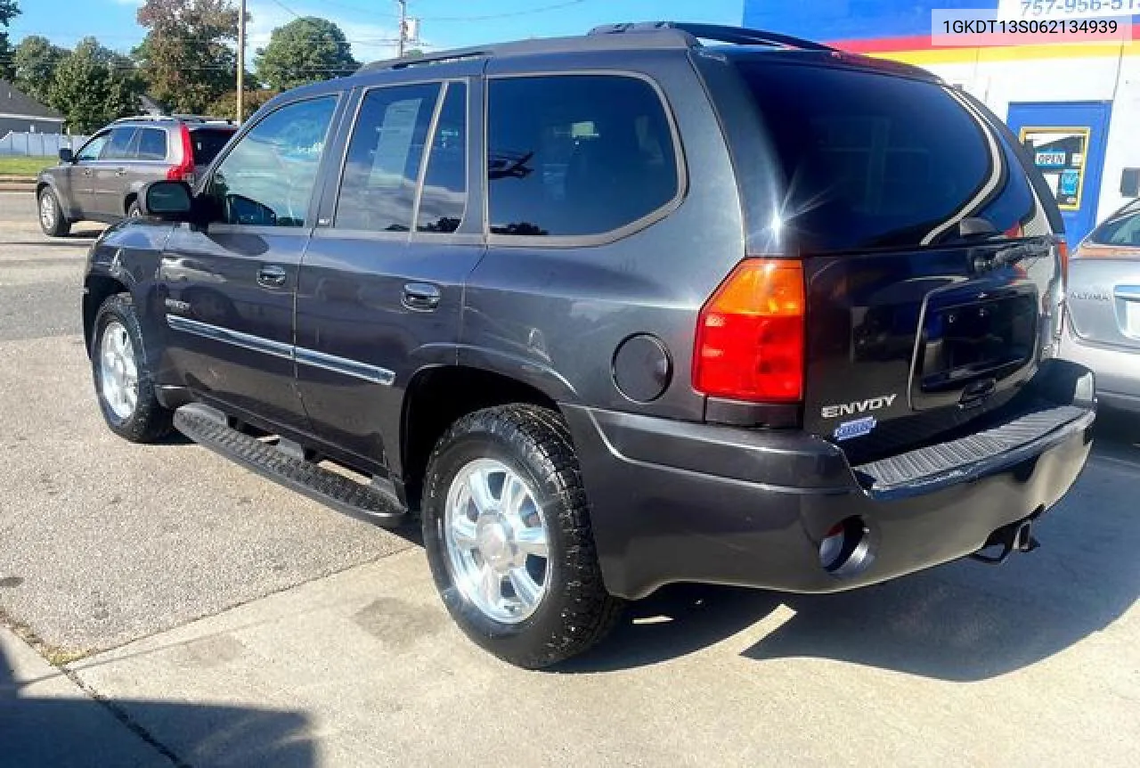2006 GMC Envoy VIN: 1GKDT13S062134939 Lot: 63963332