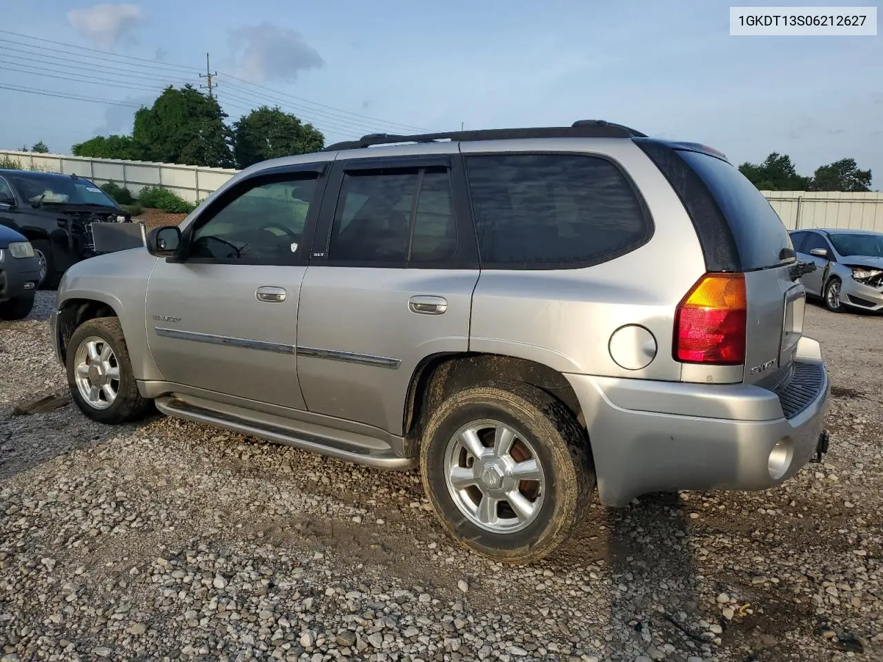 2006 GMC Envoy VIN: 1GKDT13S06212627 Lot: 65807275
