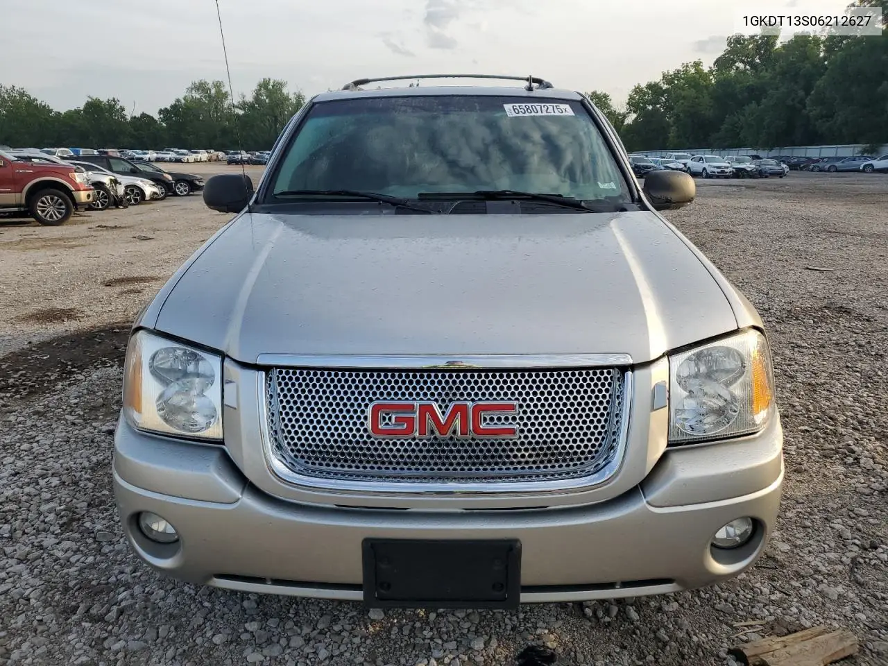 2006 GMC Envoy VIN: 1GKDT13S06212627 Lot: 65807275