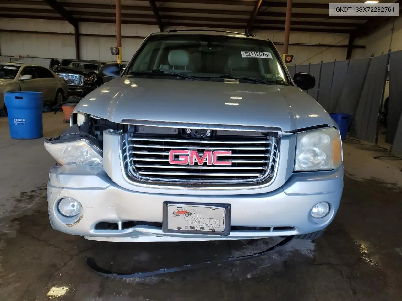 2007 GMC Envoy VIN: 1GKDT13SX72282761 Lot: 52112675
