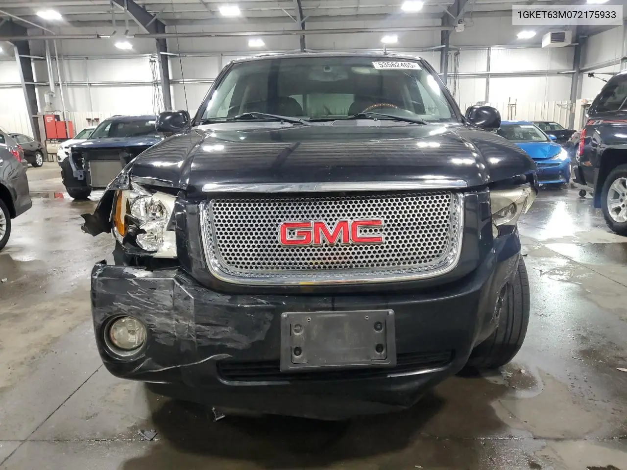 2007 GMC Envoy Denali VIN: 1GKET63M072175933 Lot: 53562465