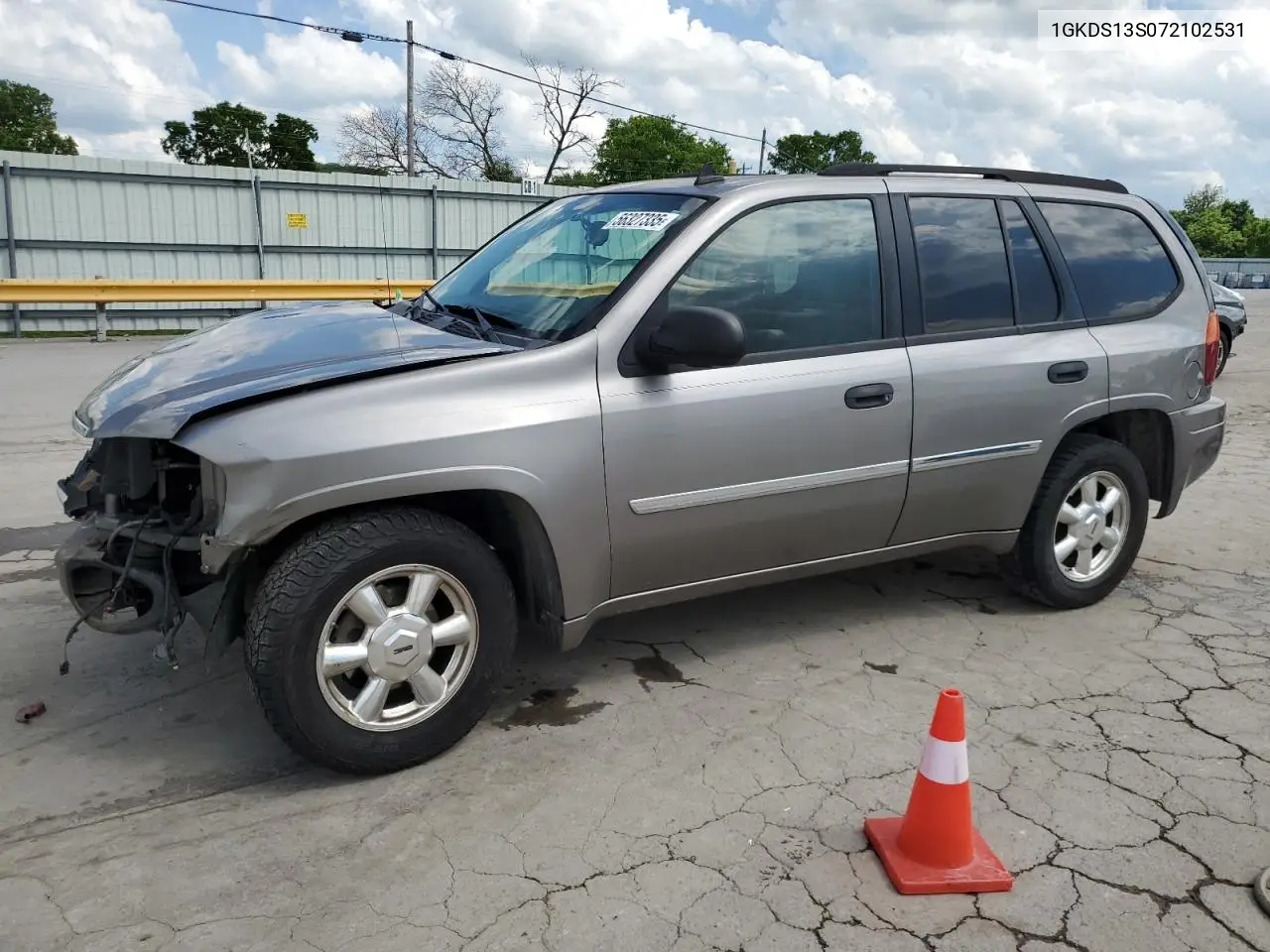 2007 GMC Envoy VIN: 1GKDS13S072102531 Lot: 56327335