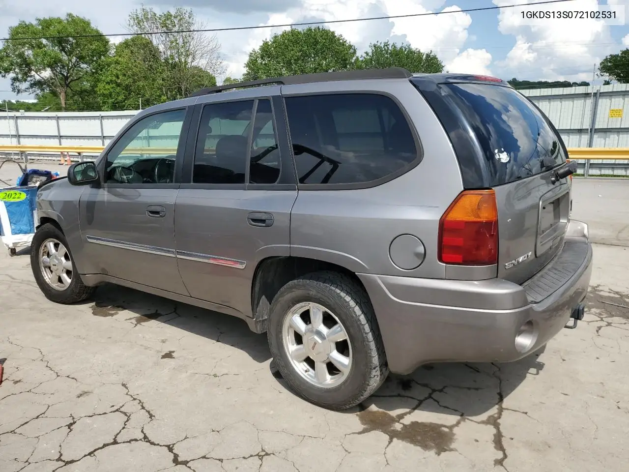 2007 GMC Envoy VIN: 1GKDS13S072102531 Lot: 56327335