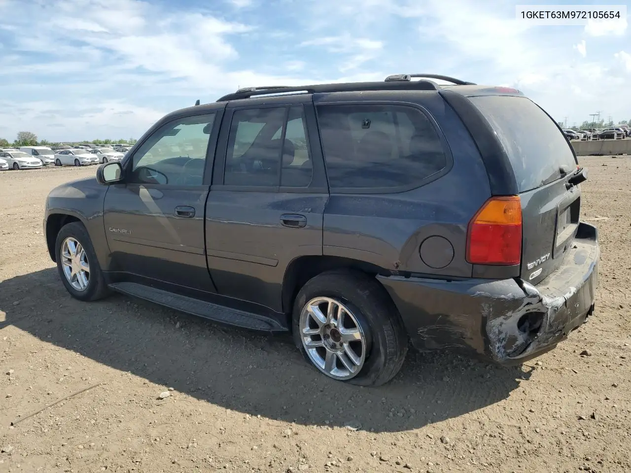 2007 GMC Envoy Denali VIN: 1GKET63M972105654 Lot: 56369105
