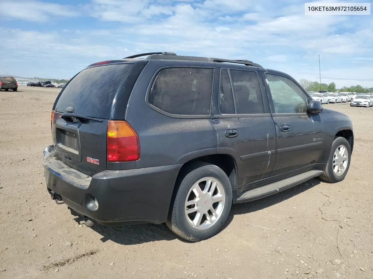 2007 GMC Envoy Denali VIN: 1GKET63M972105654 Lot: 56369105