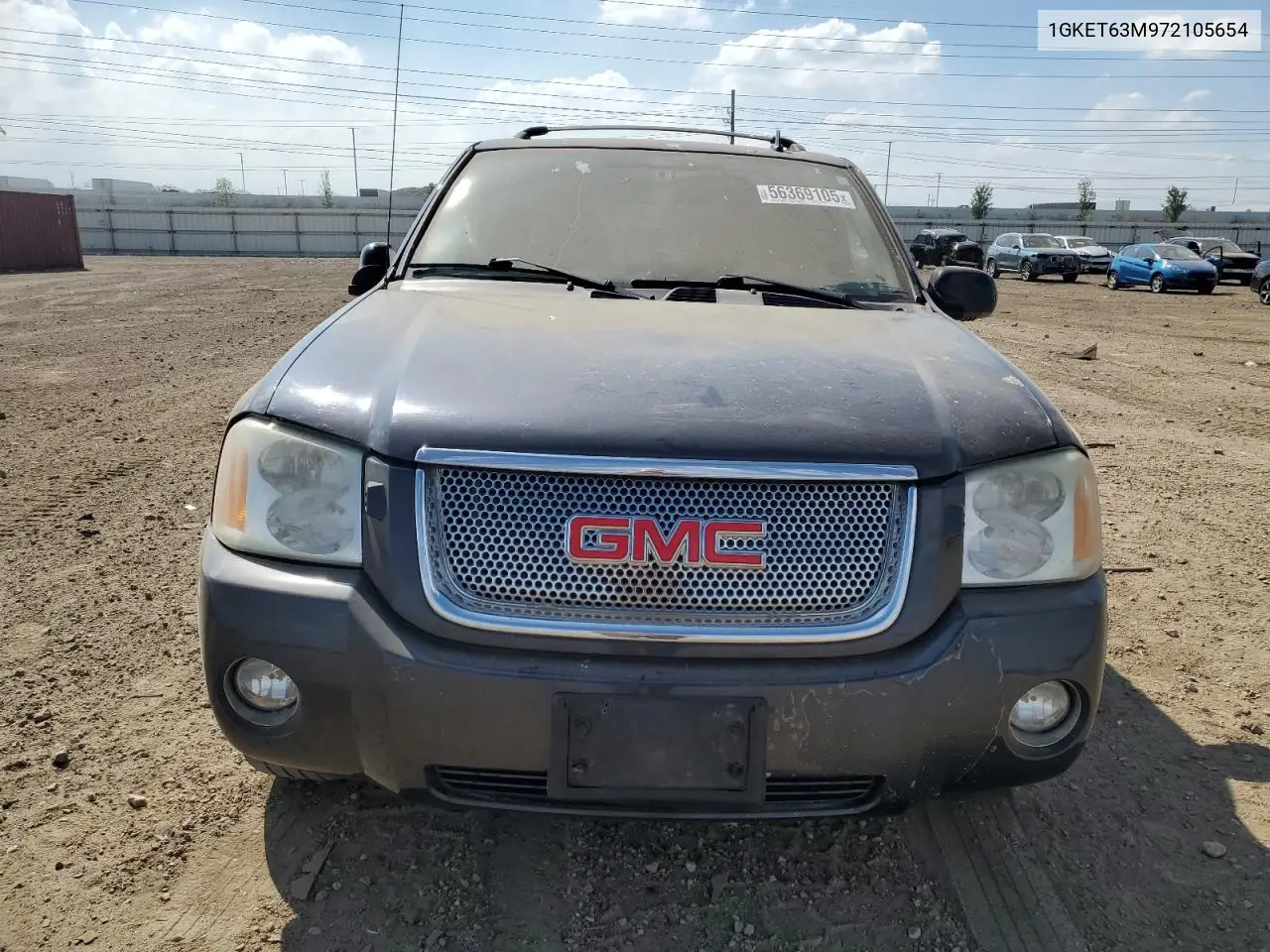 2007 GMC Envoy Denali VIN: 1GKET63M972105654 Lot: 56369105