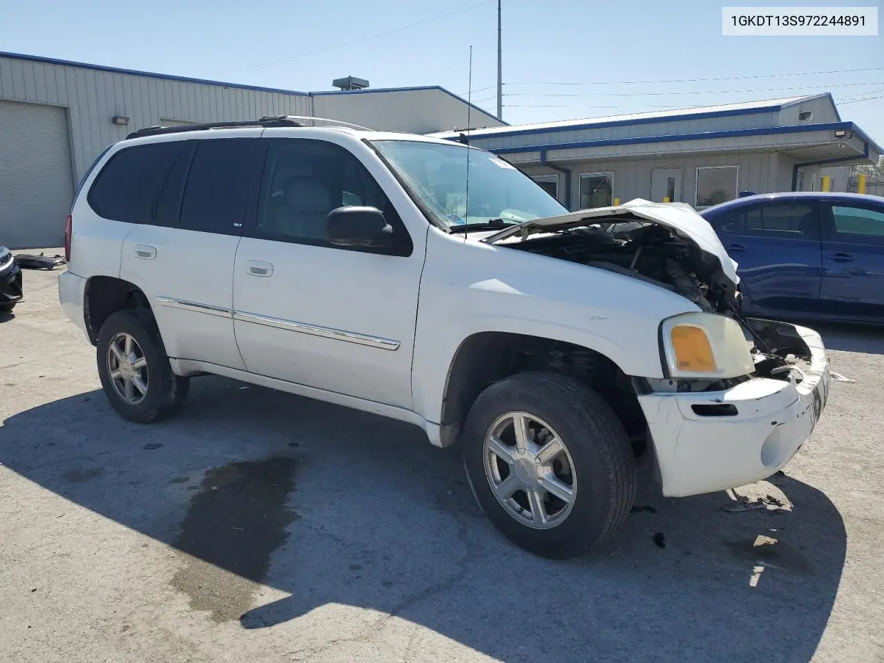 2007 GMC Envoy VIN: 1GKDT13S972244891 Lot: 57638615