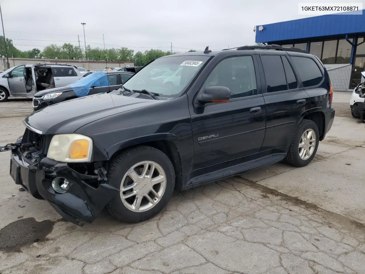 2007 GMC Envoy Denali VIN: 1GKET63MX72108871 Lot: 58482045