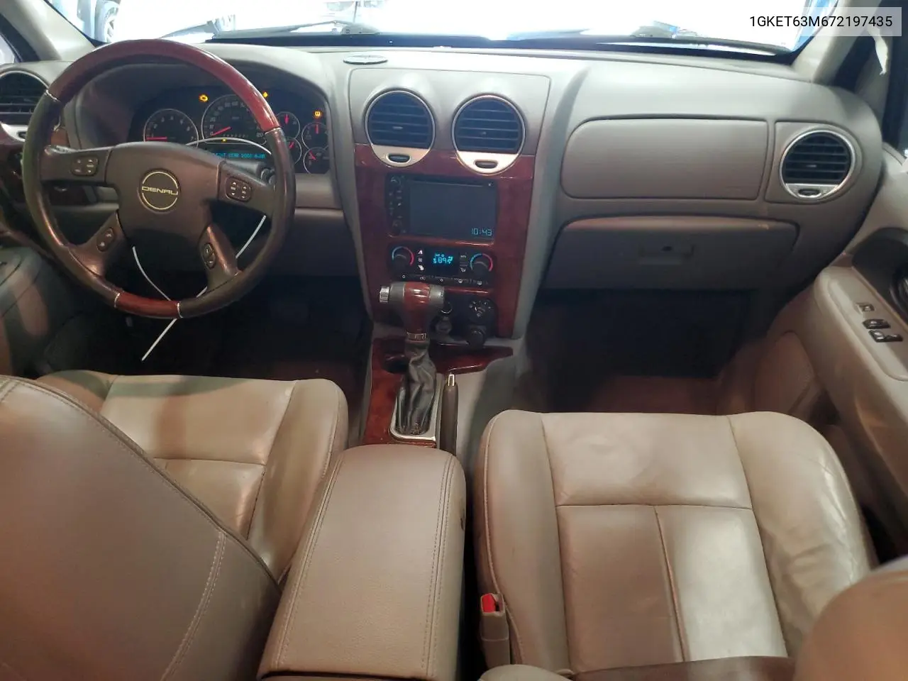 2007 GMC Envoy Denali VIN: 1GKET63M672197435 Lot: 61371585