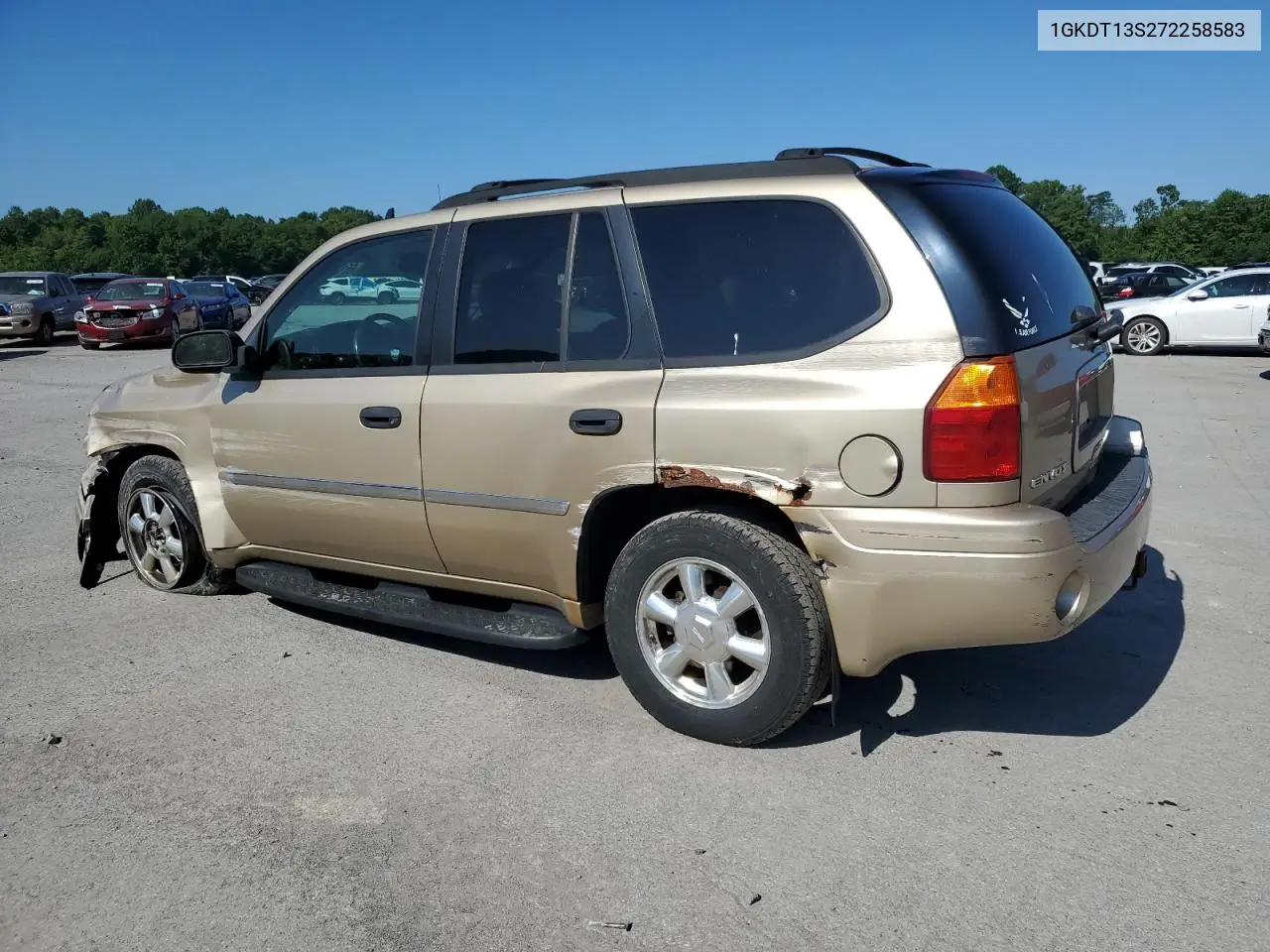 2007 GMC Envoy VIN: 1GKDT13S272258583 Lot: 65189015