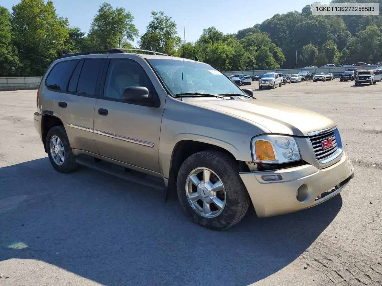 2007 GMC Envoy VIN: 1GKDT13S272258583 Lot: 65189015