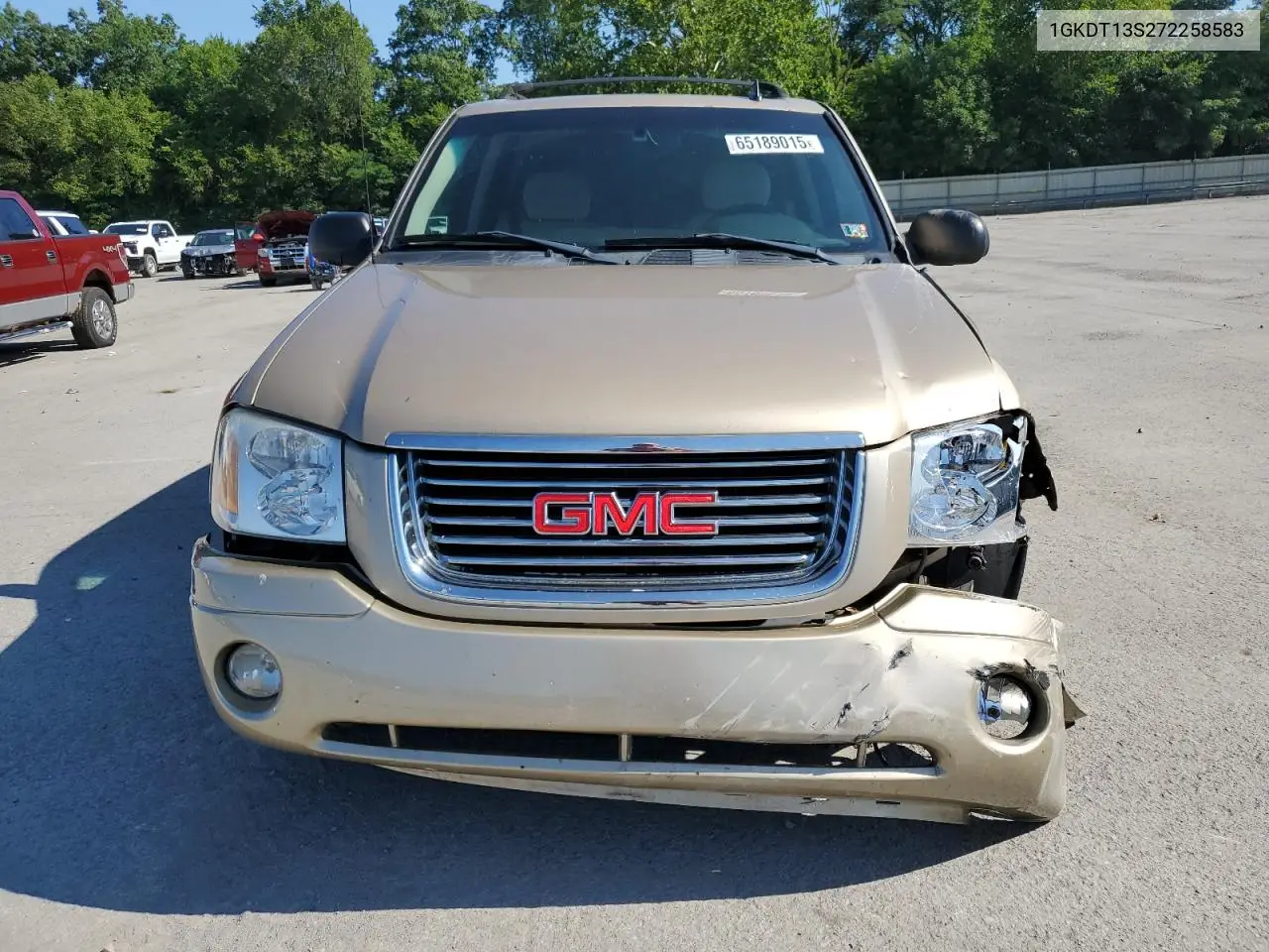2007 GMC Envoy VIN: 1GKDT13S272258583 Lot: 65189015