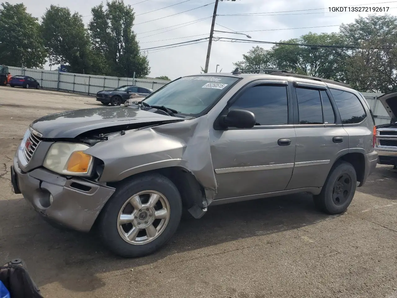 2007 GMC Envoy VIN: 1GKDT13S272192617 Lot: 65250515