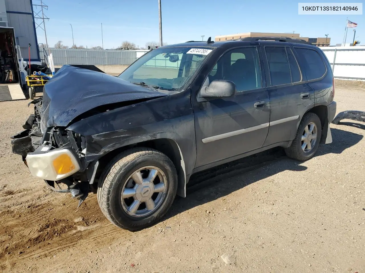 2008 GMC Envoy VIN: 1GKDT13S182140946 Lot: 49744785