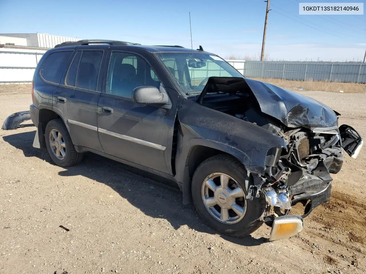 2008 GMC Envoy VIN: 1GKDT13S182140946 Lot: 49744785