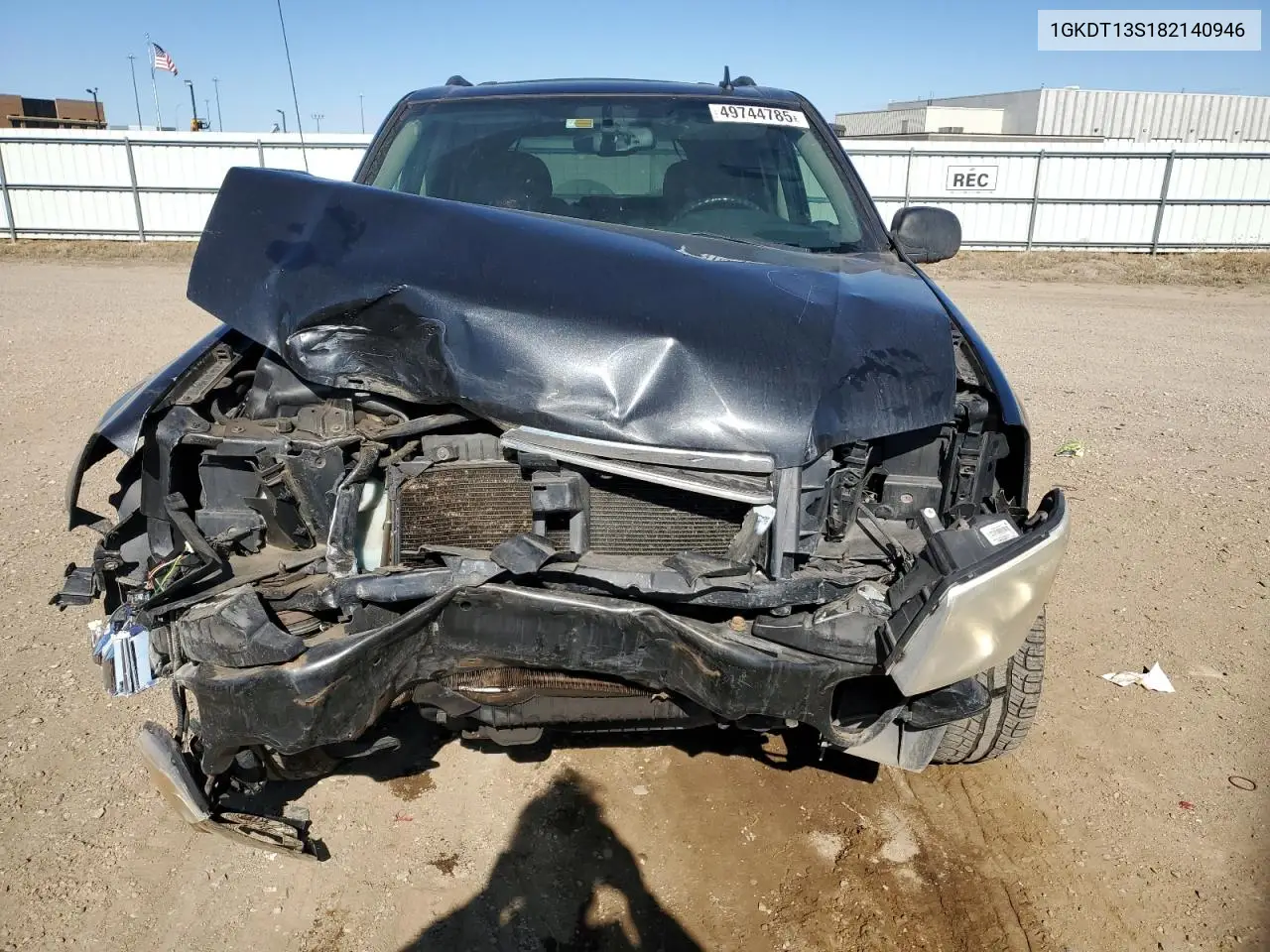 2008 GMC Envoy VIN: 1GKDT13S182140946 Lot: 49744785
