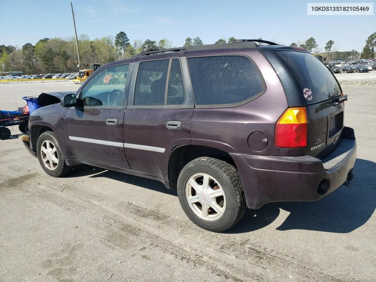2008 GMC Envoy VIN: 1GKDS13S182105469 Lot: 50558155