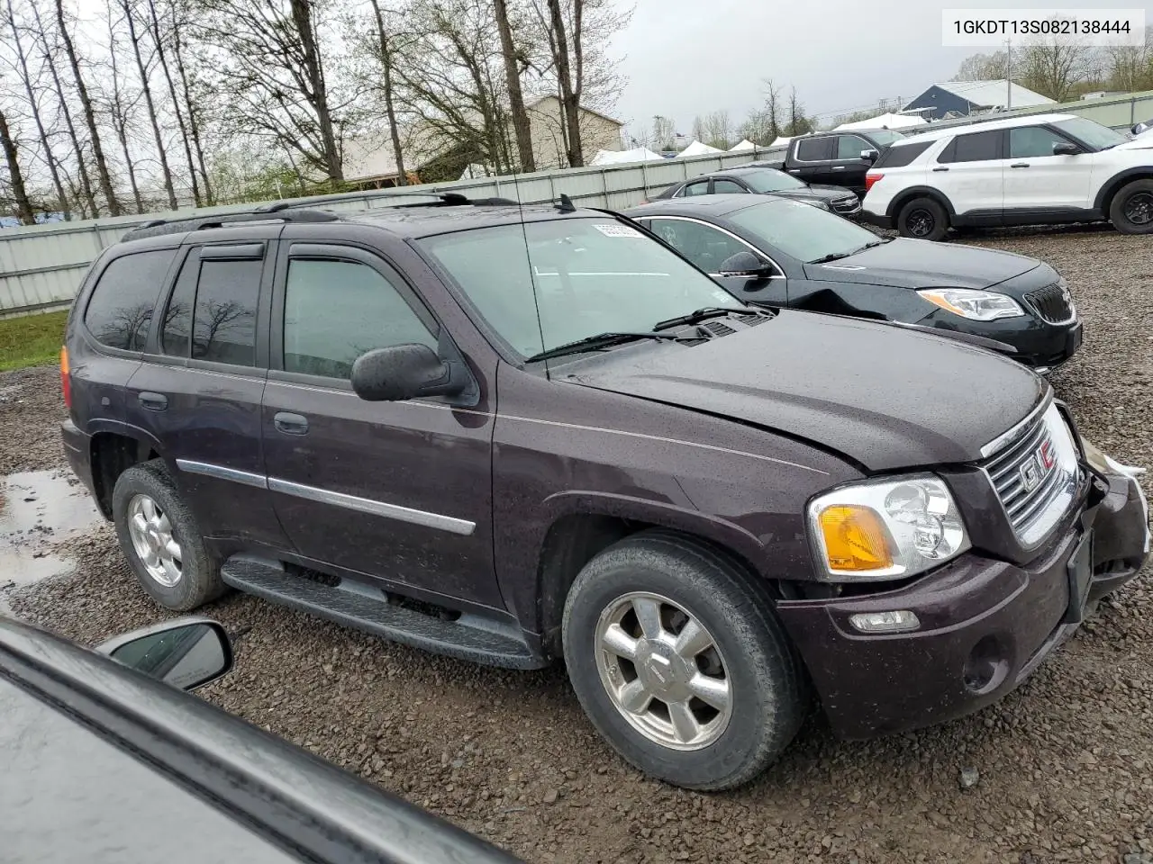 2008 GMC Envoy VIN: 1GKDT13S082138444 Lot: 55573575