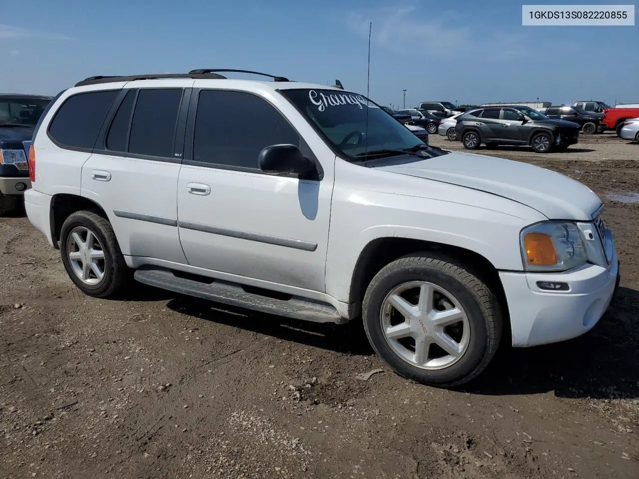 2008 GMC Envoy VIN: 1GKDS13S082220855 Lot: 55759695