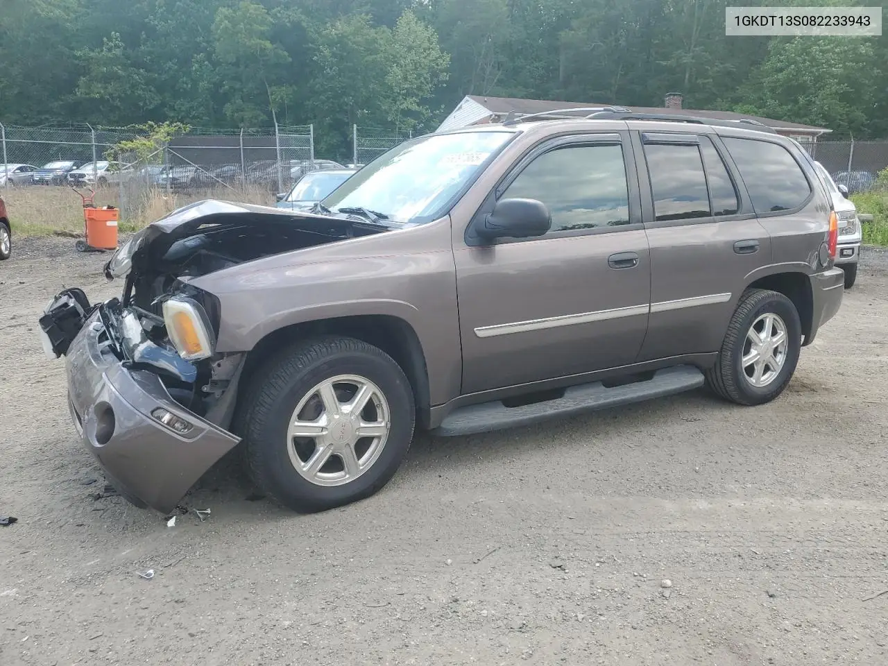 2008 GMC Envoy VIN: 1GKDT13S082233943 Lot: 56097865