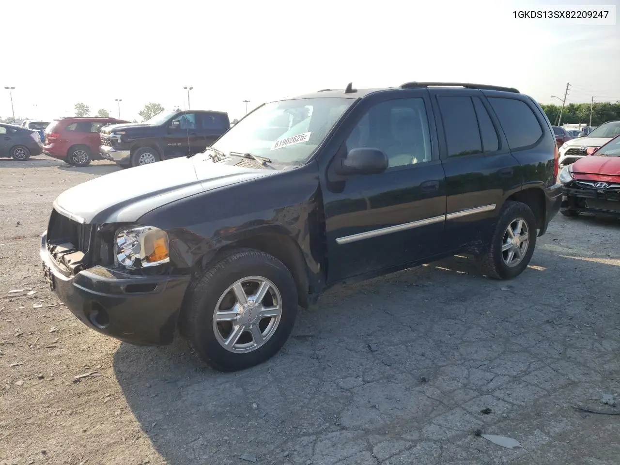 2008 GMC Envoy VIN: 1GKDS13SX82209247 Lot: 61902625