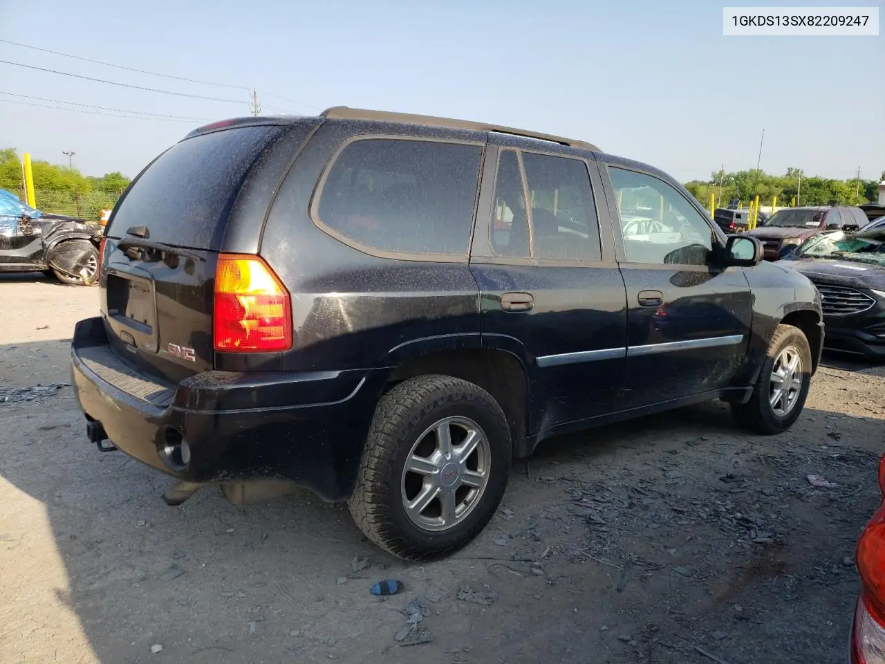 2008 GMC Envoy VIN: 1GKDS13SX82209247 Lot: 61902625
