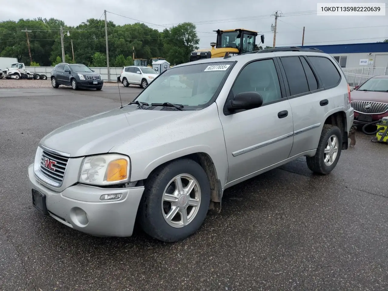 2008 GMC Envoy VIN: 1GKDT13S982220639 Lot: 62377655