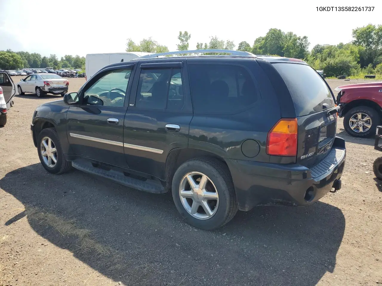 2008 GMC Envoy VIN: 1GKDT13S582261737 Lot: 62539875