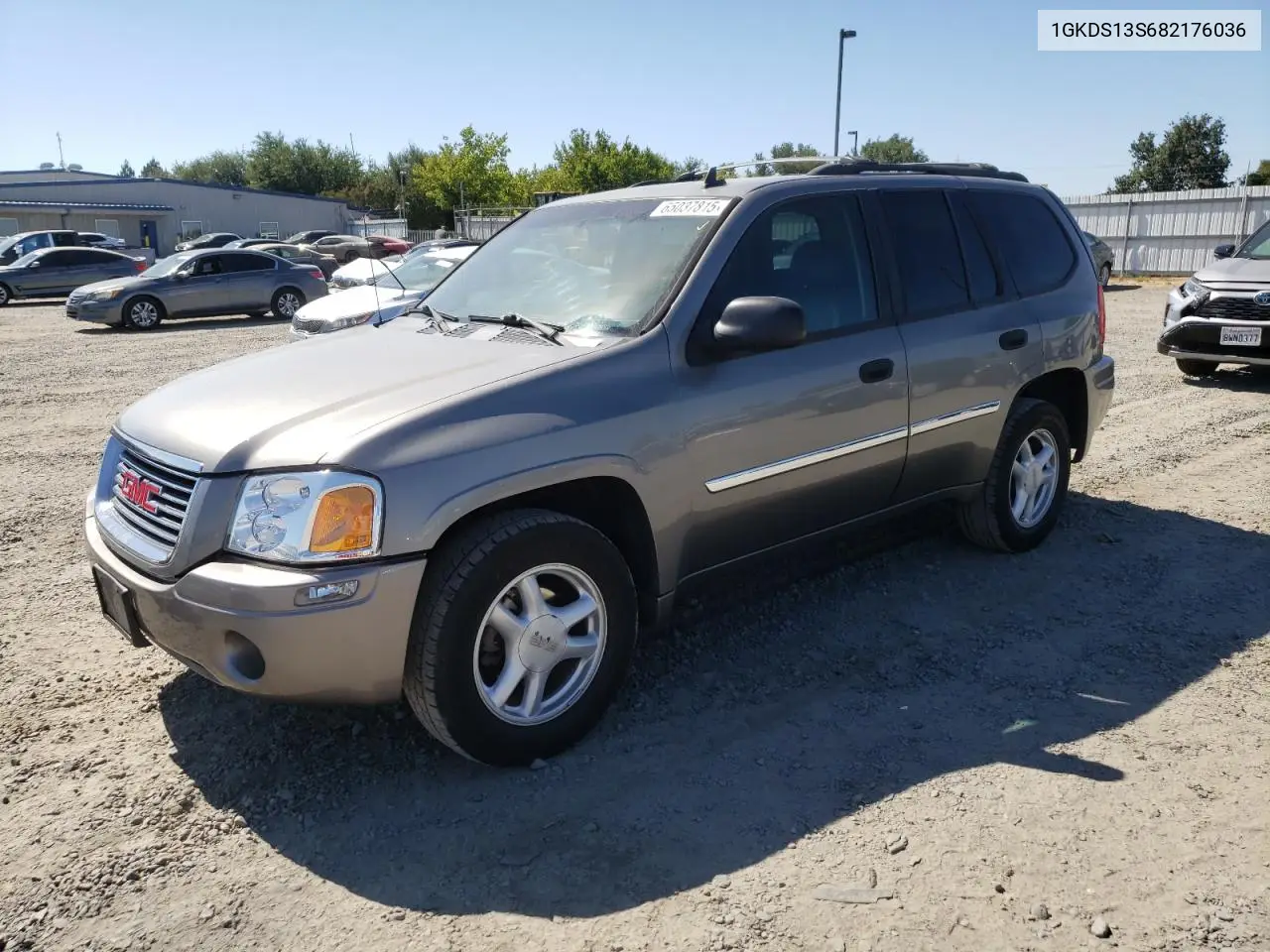 2008 GMC Envoy VIN: 1GKDS13S682176036 Lot: 65037815