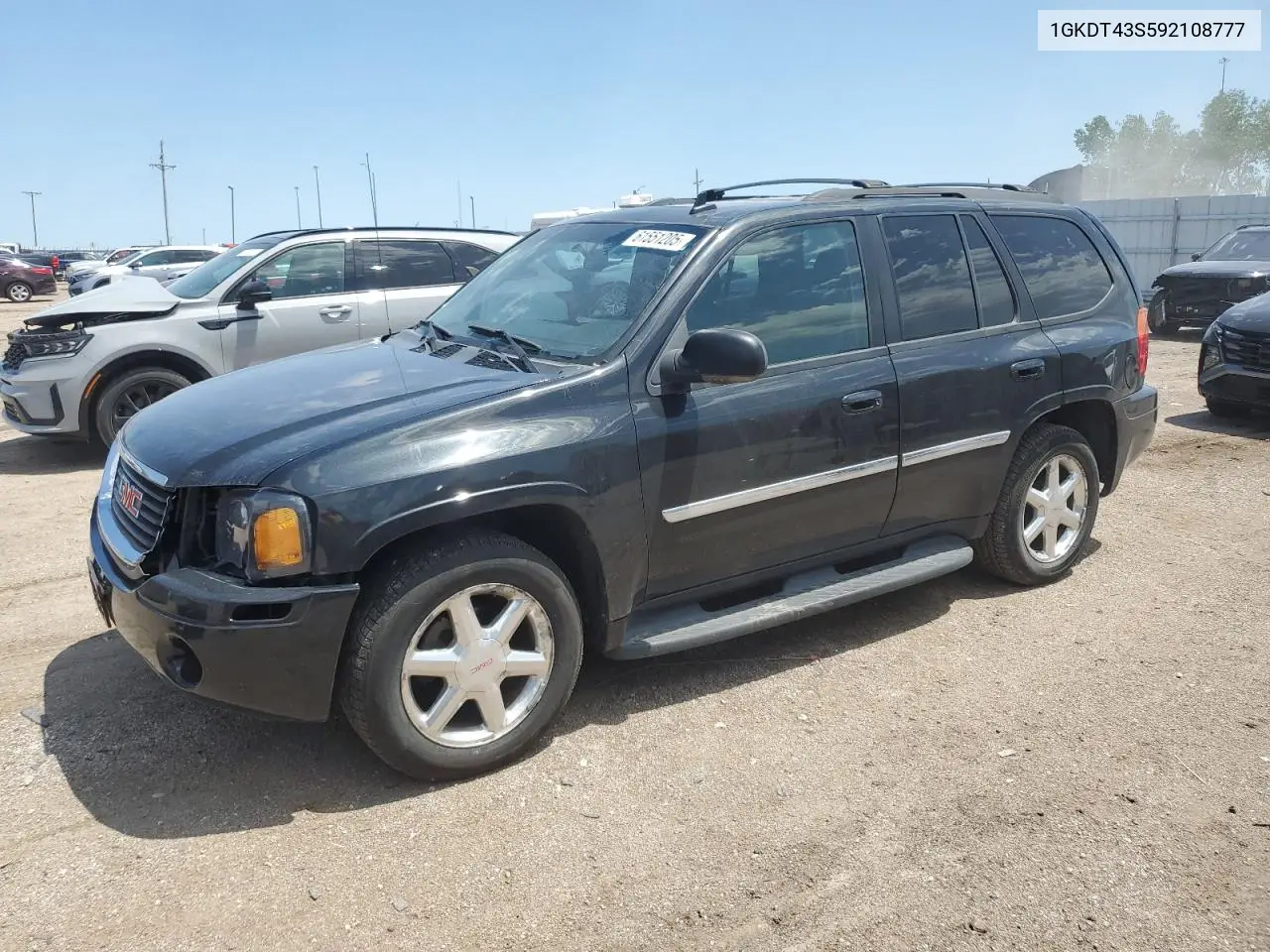 2009 GMC Envoy Slt VIN: 1GKDT43S592108777 Lot: 61551205