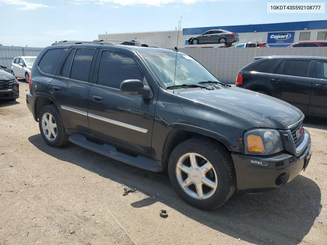 2009 GMC Envoy Slt VIN: 1GKDT43S592108777 Lot: 61551205