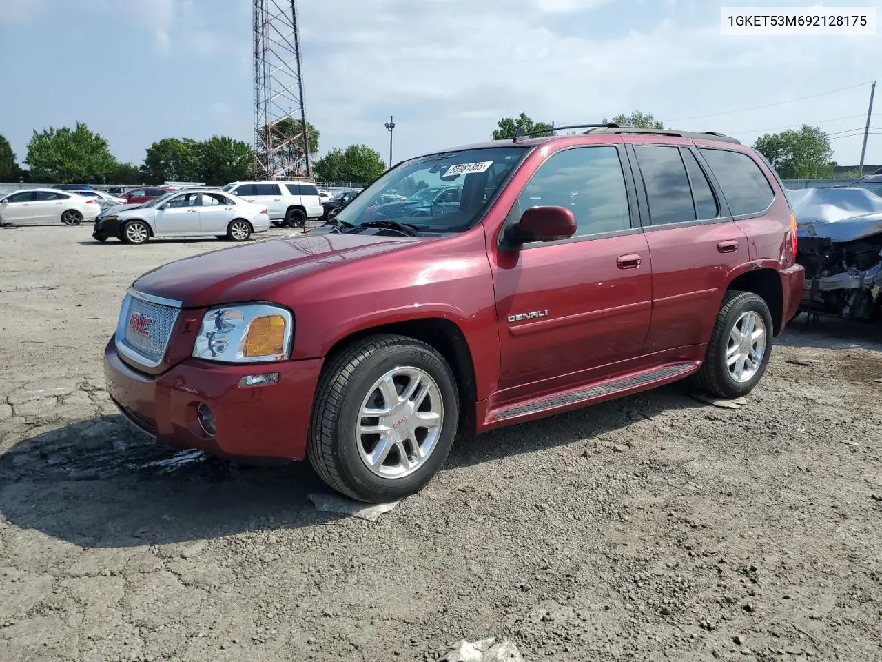 2009 GMC Envoy Denali VIN: 1GKET53M692128175 Lot: 65981355