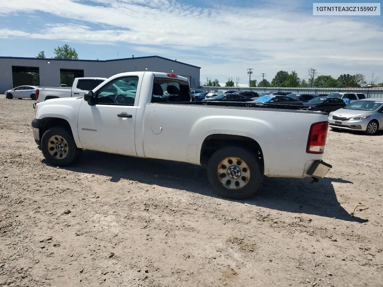 2012 GMC Sierra C1500 VIN: 1GTN1TEA3CZ155907 Lot: 62216895