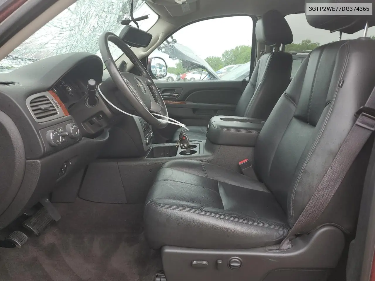 2013 GMC Sierra K1500 Slt VIN: 3GTP2WE77DG374365 Lot: 61780645