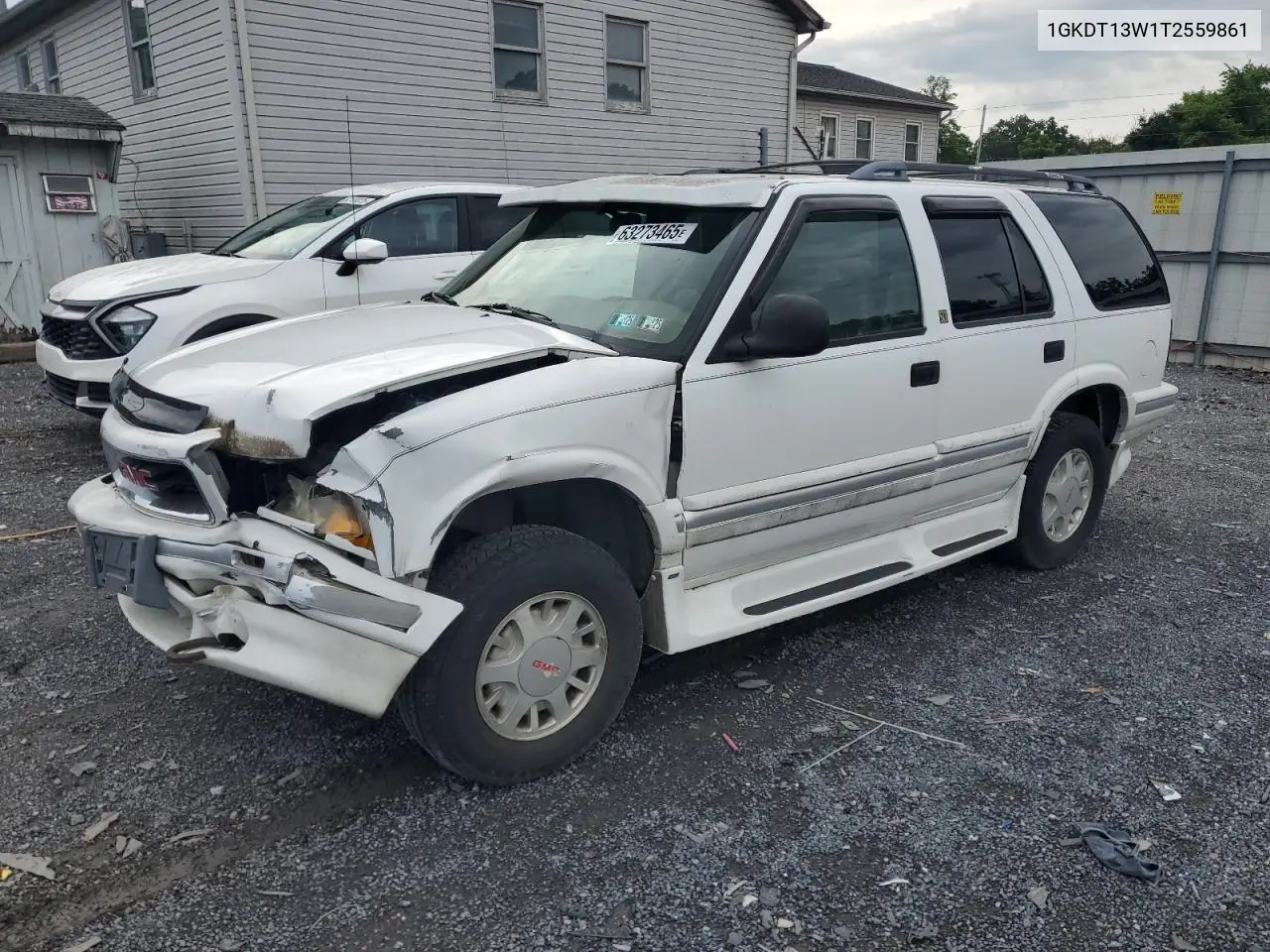 1996 GMC Jimmy VIN: 1GKDT13W1T2559861 Lot: 63273465