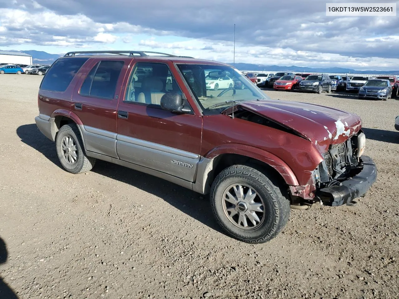 1998 GMC Jimmy VIN: 1GKDT13W5W2523661 Lot: 80123064