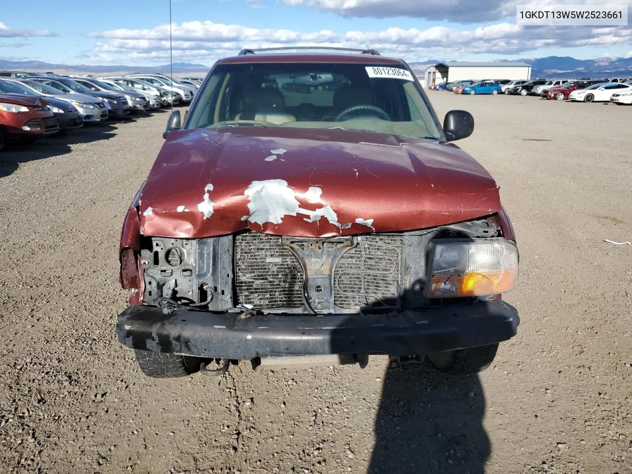 1998 GMC Jimmy VIN: 1GKDT13W5W2523661 Lot: 80123064