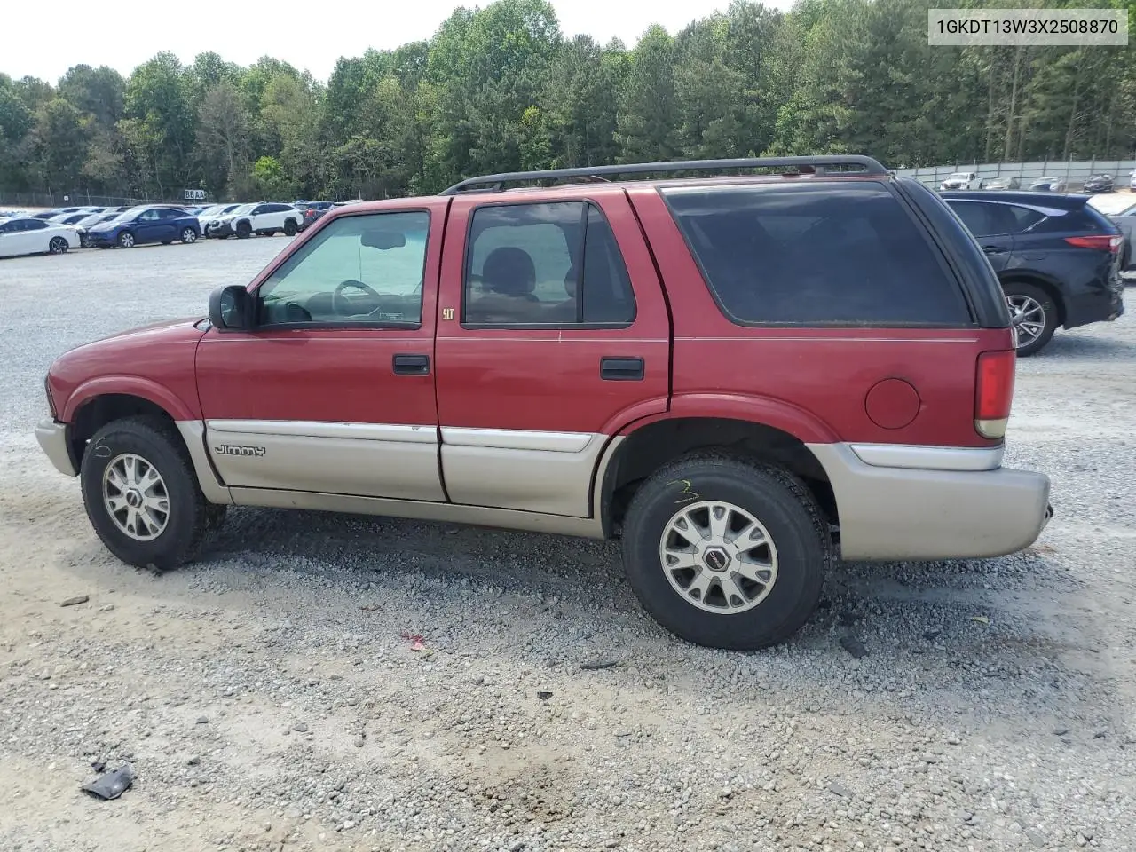 1999 GMC Jimmy VIN: 1GKDT13W3X2508870 Lot: 56572425