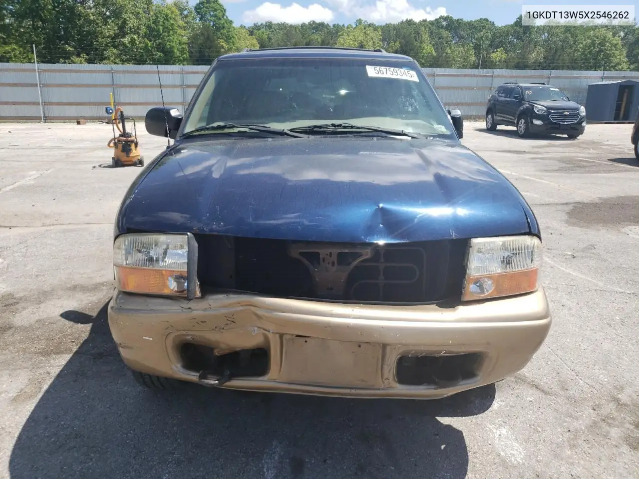 1999 GMC Jimmy VIN: 1GKDT13W5X2546262 Lot: 56759345