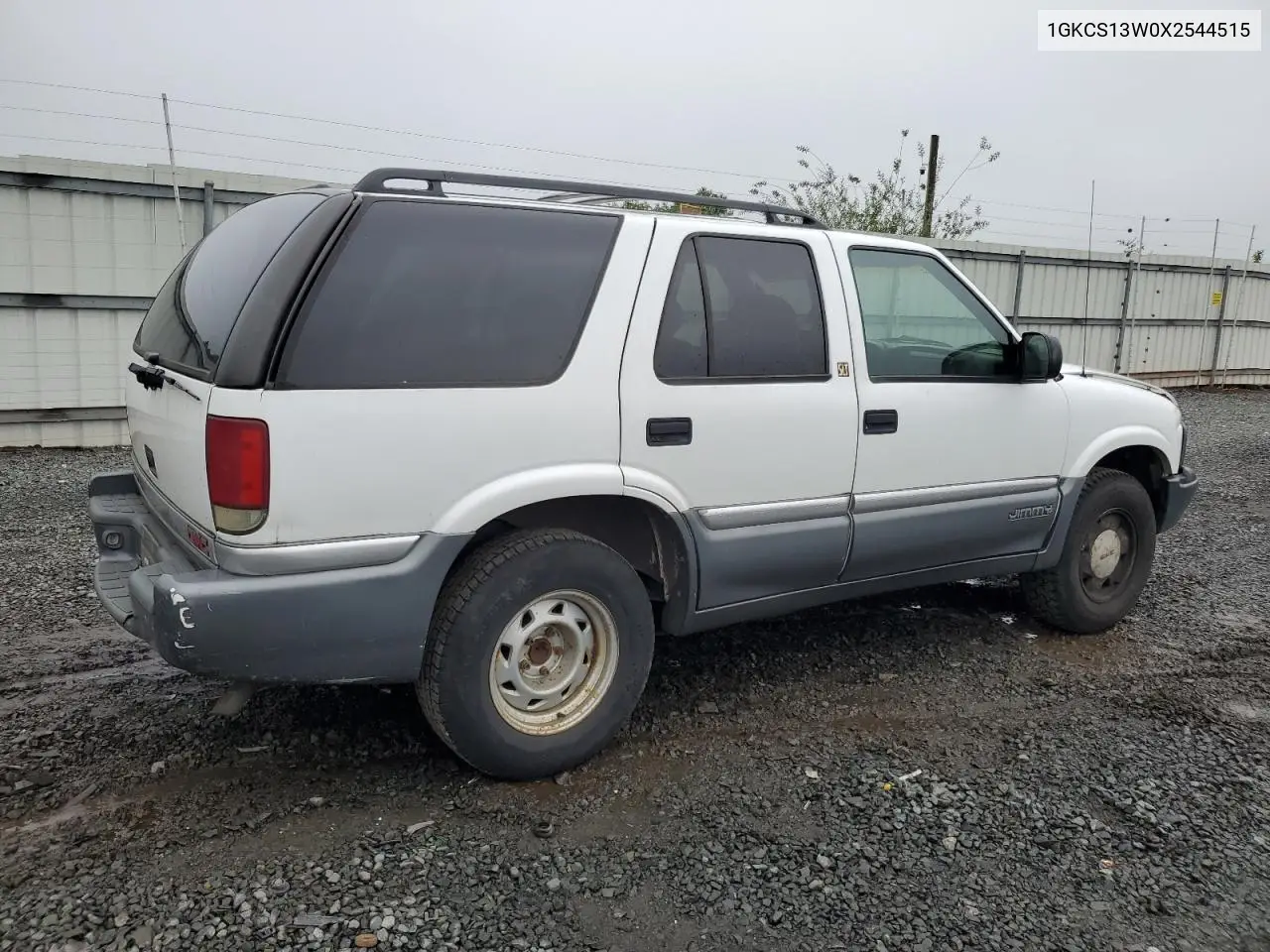 1999 GMC Jimmy VIN: 1GKCS13W0X2544515 Lot: 61160745