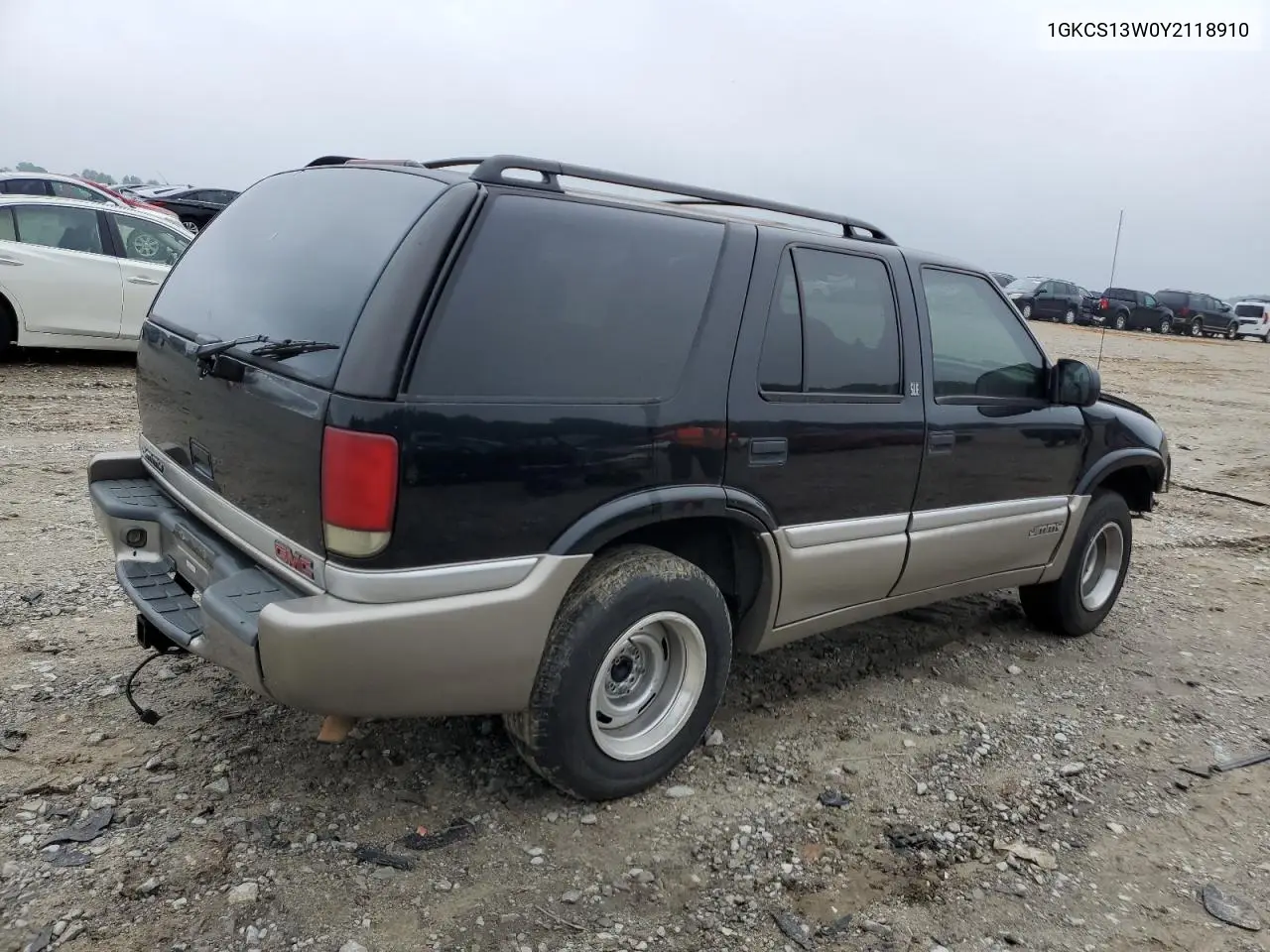 2000 GMC Jimmy VIN: 1GKCS13W0Y2118910 Lot: 53515005