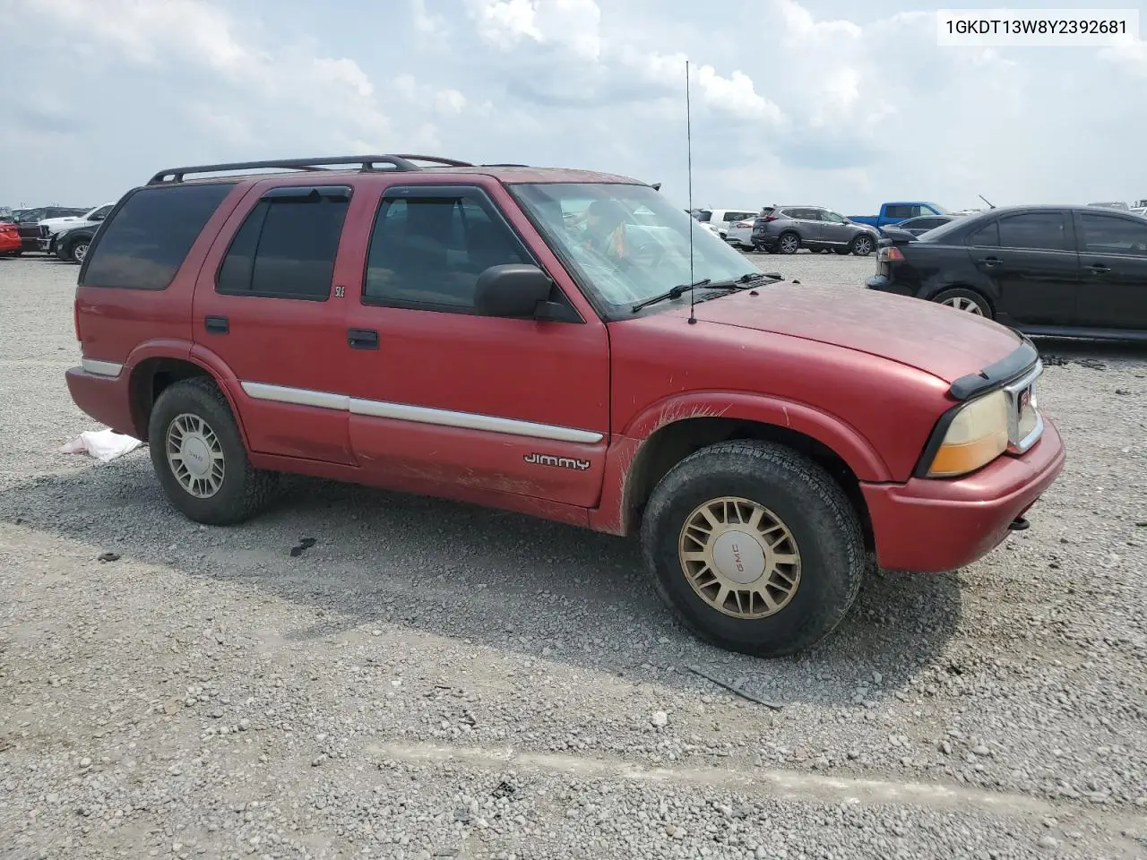 2000 GMC Jimmy / Envoy VIN: 1GKDT13W8Y2392681 Lot: 59277005