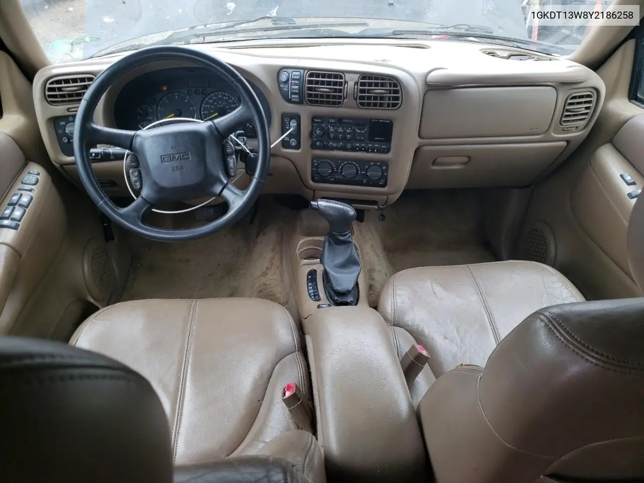 2000 GMC Jimmy / Envoy VIN: 1GKDT13W8Y2186258 Lot: 61835075