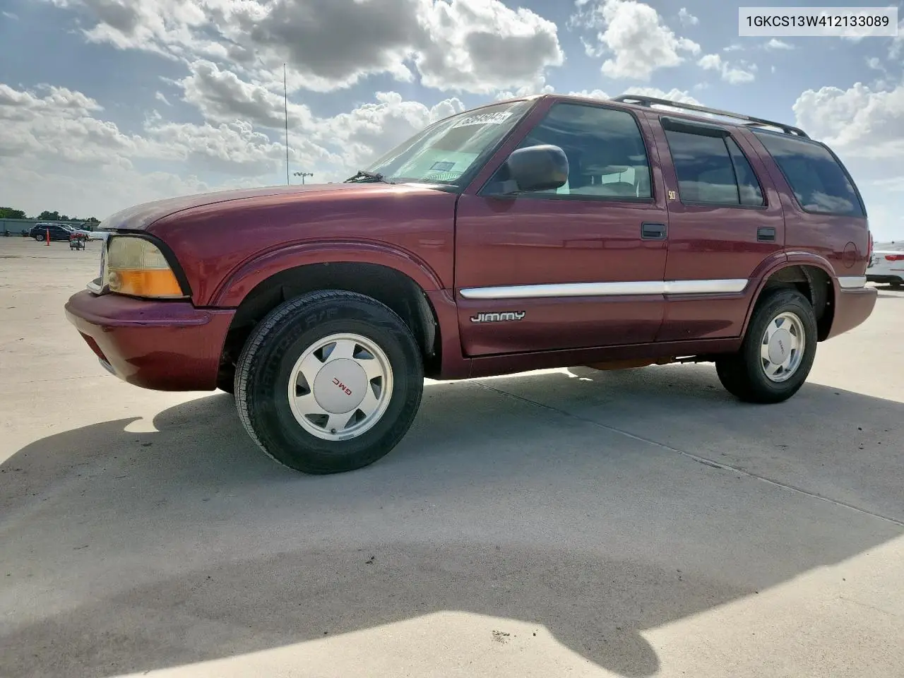 2001 GMC Jimmy VIN: 1GKCS13W412133089 Lot: 62645045