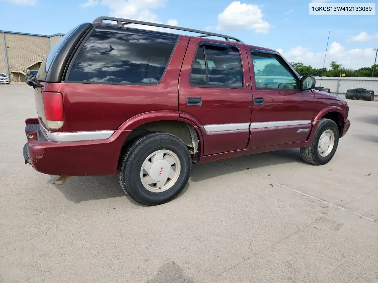 2001 GMC Jimmy VIN: 1GKCS13W412133089 Lot: 62645045