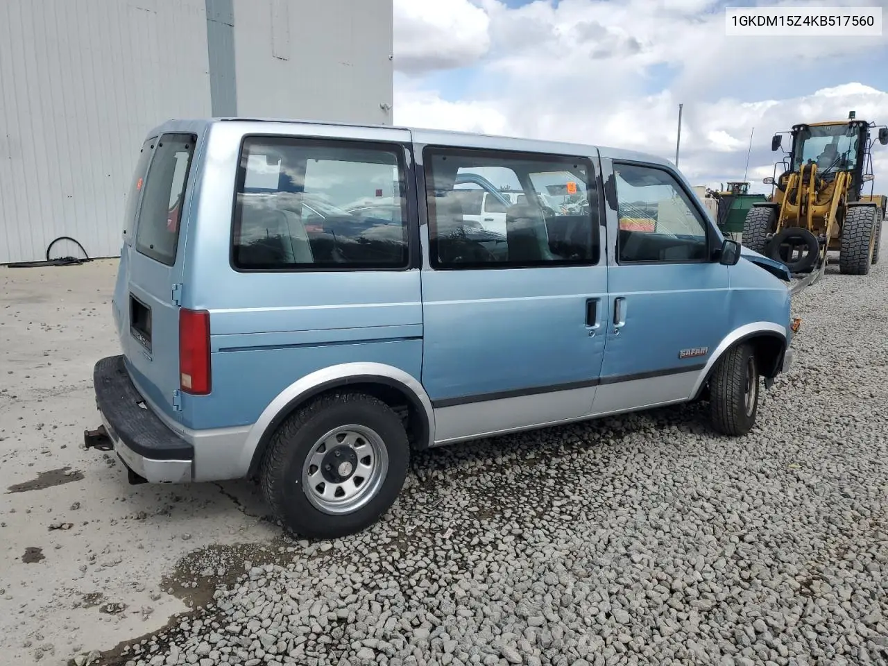 1989 GMC Safari VIN: 1GKDM15Z4KB517560 Lot: 51775615